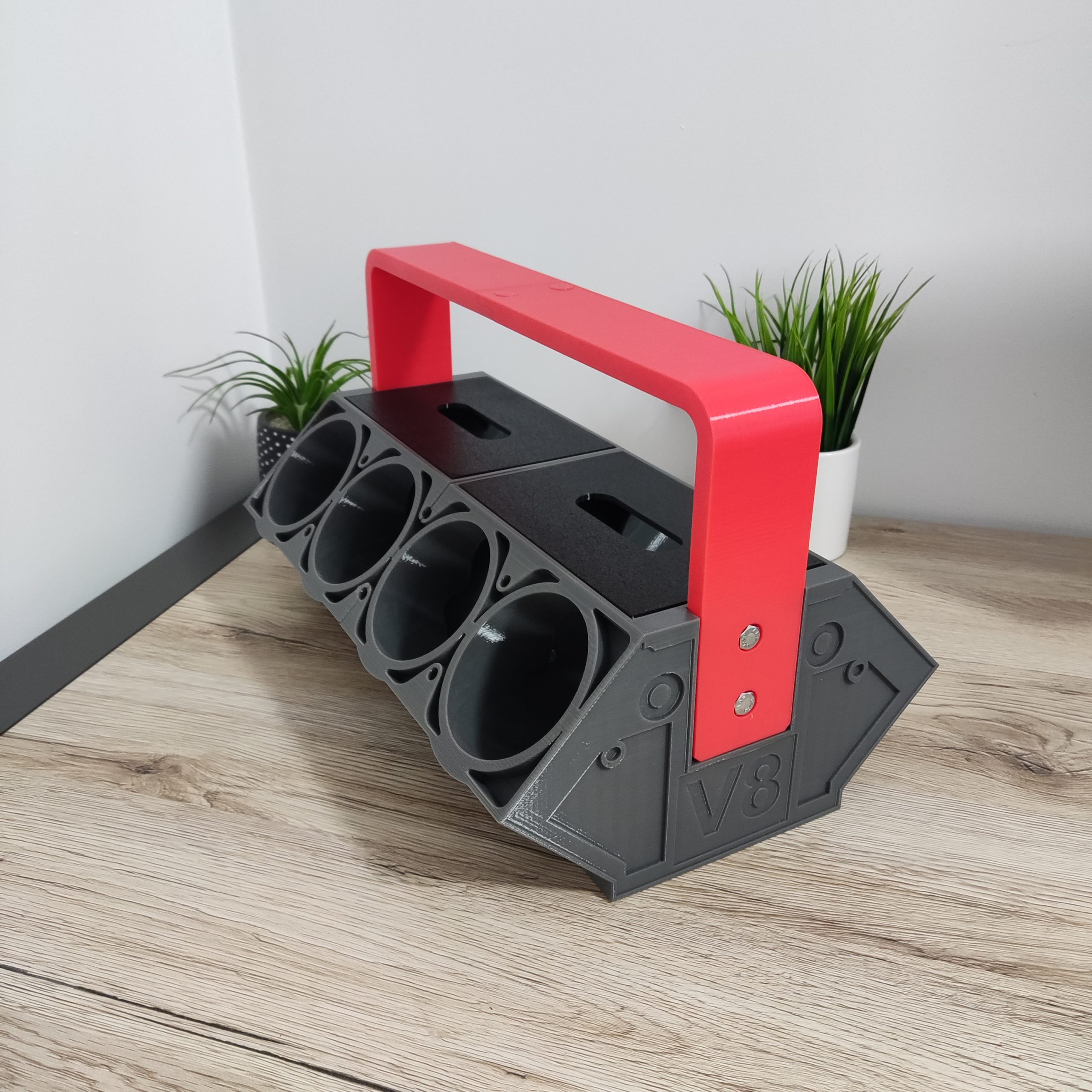 Nosidło do napojów, blok V8