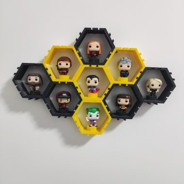 Hexagony modularne na ścianę