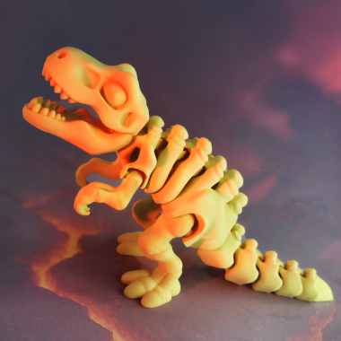 Zabawka ruchomy dinozaur