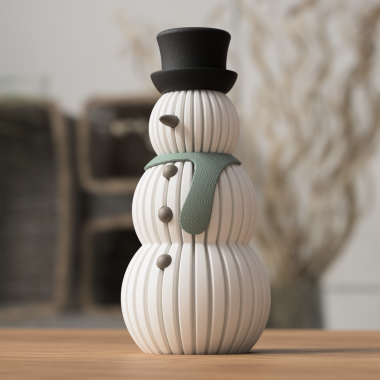 Świąteczny bałwanek dekoracyjny